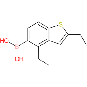 2,4-diethylbenzothiophene-5-boronic acid