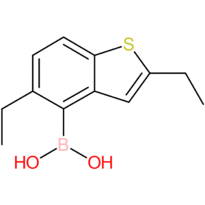 2,5-diethylbenzothiophene-4-boronic acid
