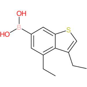 3,4-diethylbenzothiophene-6-boronic acid