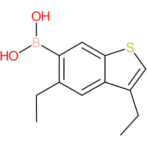 3,5-diethylbenzothiophene-6-boronic acid