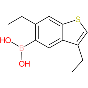 3,6-diethylbenzothiophene-5-boronic acid