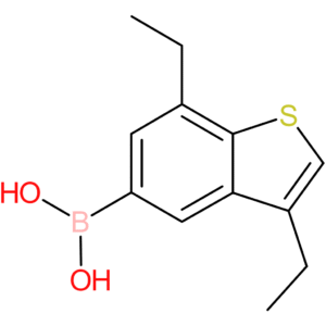3,7-diethylbenzothiophene-5-boronic acid
