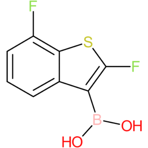 (2,7-difluoro-1-benzothiophen-3-yl)boronic acid