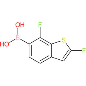 (2,7-difluoro-1-benzothiophen-6-yl)boronic acid