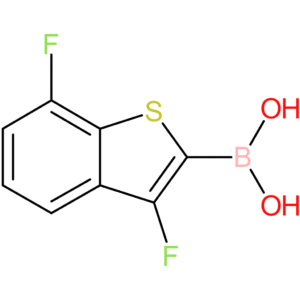 (3,7-difluoro-1-benzothiophen-2-yl)boronic acid