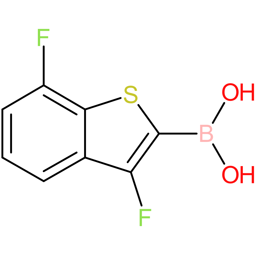 (3,7-difluoro-1-benzothiophen-2-yl)boronic acid