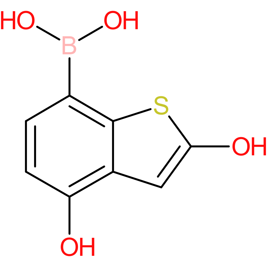 (2,4-dihydroxy-1-benzothiophen-7-yl)boronic acid