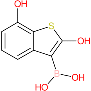 (2,7-dihydroxy-1-benzothiophen-3-yl)boronic acid