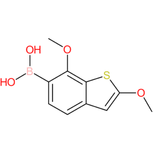2,7-dimethoxybenzothiophene-6-boronic acid