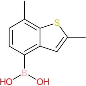 (2,7-dimethyl-1-benzothiophen-4-yl)boronic acid
