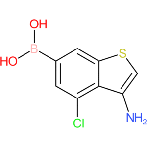 3-amino-4-chlorobenzothiophene-6-boronic acid
