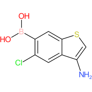 (3-amino-5-chloro-1-benzothiophen-6-yl)boronic acid