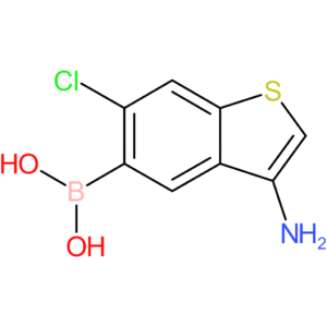 (3-amino-6-chloro-1-benzothiophen-5-yl)boronic acid