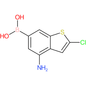 4-amino-2-chlorobenzothiophene-6-boronic acid