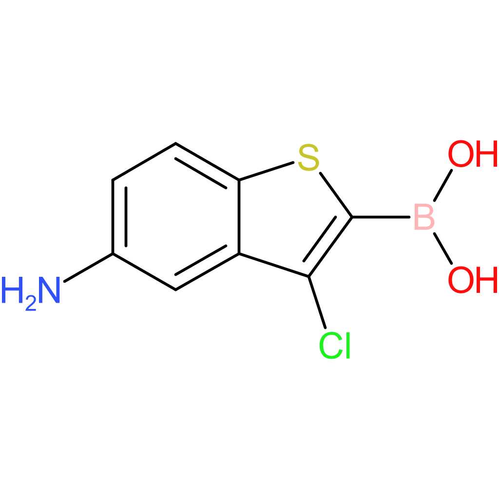 5-amino-3-chlorobenzothiophene-2-boronic acid