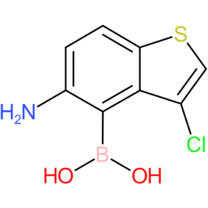 (5-amino-3-chloro-1-benzothiophen-4-yl)boronic acid