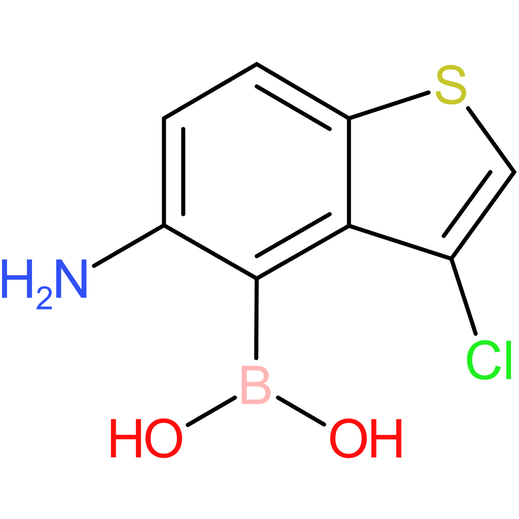 (5-amino-3-chloro-1-benzothiophen-4-yl)boronic acid