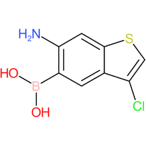 6-amino-3-chlorobenzothiophene-5-boronic acid