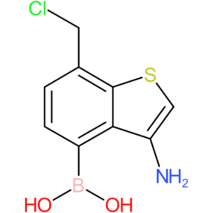3-amino-7-(chloromethyl)benzothiophene-4-boronic acid