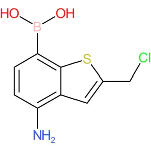 4-amino-2-(chloromethyl)benzothiophene-7-boronic acid