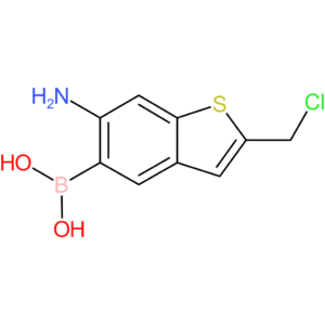 6-amino-2-(chloromethyl)benzothiophene-5-boronic acid