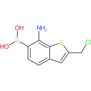 7-amino-2-(chloromethyl)benzothiophene-6-boronic acid