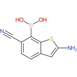2-amino-6-cyanobenzothiophene-7-boronic acid