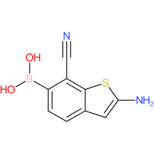 2-amino-7-cyanobenzothiophene-6-boronic acid