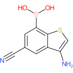 3-amino-5-cyanobenzothiophene-7-boronic acid