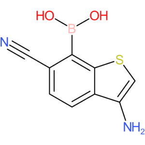 3-amino-6-cyanobenzothiophene-7-boronic acid