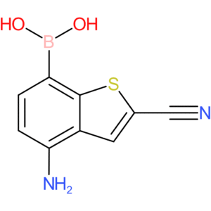 4-amino-2-cyanobenzothiophene-7-boronic acid
