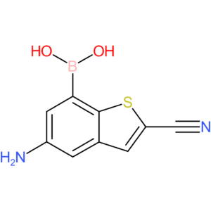 5-amino-2-cyanobenzothiophene-7-boronic acid