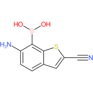 6-amino-2-cyanobenzothiophene-7-boronic acid
