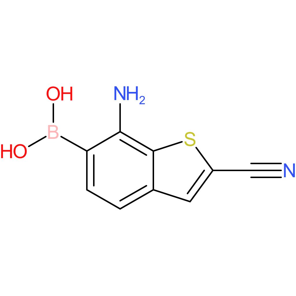 7-amino-2-cyanobenzothiophene-6-boronic acid