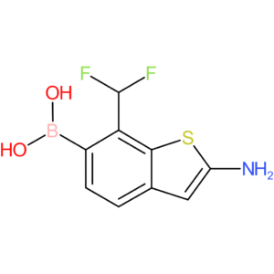 2-amino-7-(difluoromethyl)benzothiophene-6-boronic acid