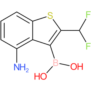 4-amino-2-(difluoromethyl)benzothiophene-3-boronic acid