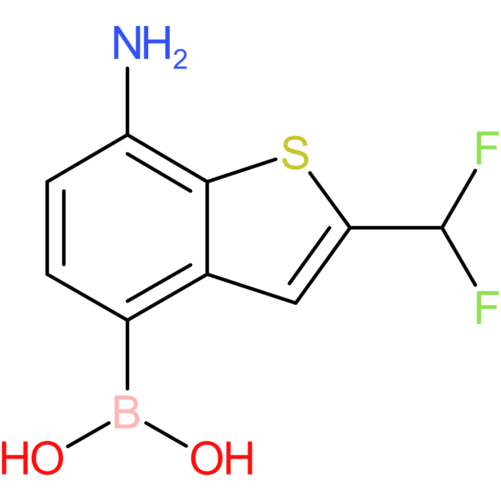 7-amino-2-(difluoromethyl)benzothiophene-4-boronic acid