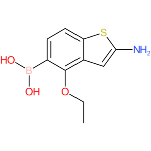 2-amino-4-ethoxybenzothiophene-5-boronic acid
