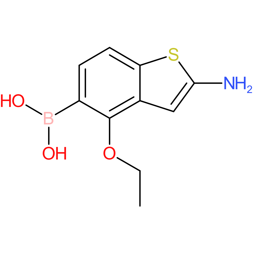 2-amino-4-ethoxybenzothiophene-5-boronic acid