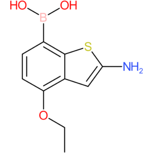 2-amino-4-ethoxybenzothiophene-7-boronic acid