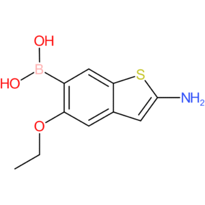2-amino-5-ethoxybenzothiophene-6-boronic acid