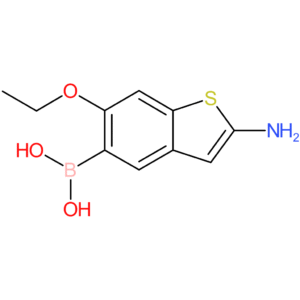 2-amino-6-ethoxybenzothiophene-5-boronic acid