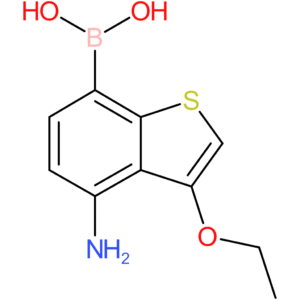 4-amino-3-ethoxybenzothiophene-7-boronic acid