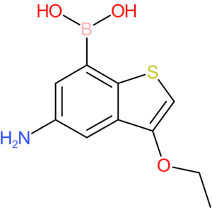 5-amino-3-ethoxybenzothiophene-7-boronic acid