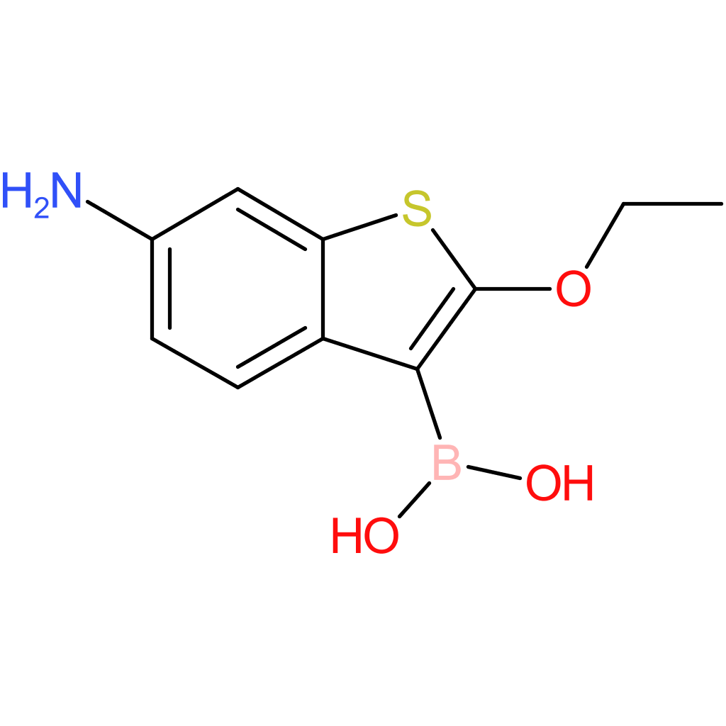 6-amino-2-ethoxybenzothiophene-3-boronic acid