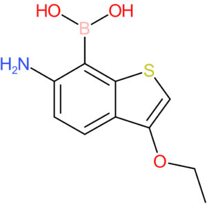 6-amino-3-ethoxybenzothiophene-7-boronic acid