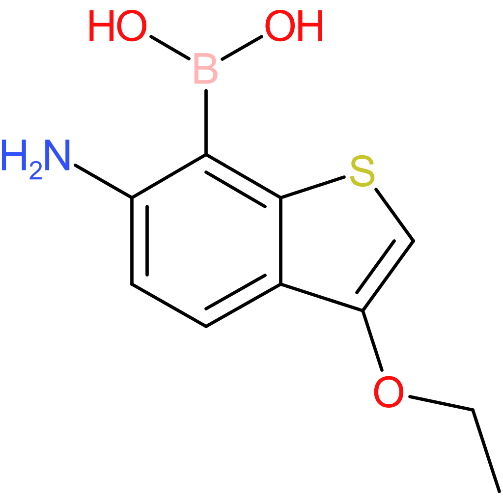 6-amino-3-ethoxybenzothiophene-7-boronic acid