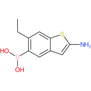 2-amino-6-ethylbenzothiophene-5-boronic acid