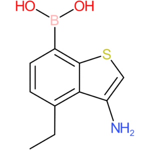 3-amino-4-ethylbenzothiophene-7-boronic acid