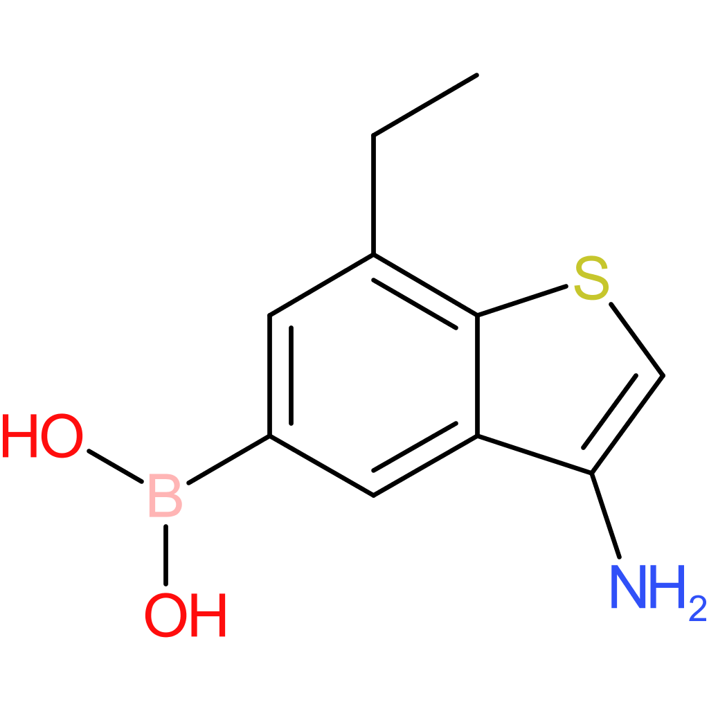 3-amino-7-ethylbenzothiophene-5-boronic acid